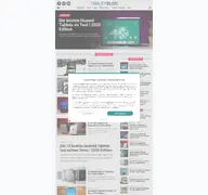 Kleine Seitenvorschau von tabletblog.de