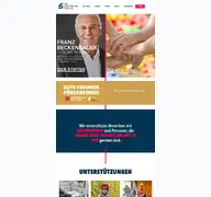 Kleine Seitenvorschau von franz-beckenbauer-stiftung.de