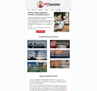 Kleine Seitenvorschau von fitvolution.de
