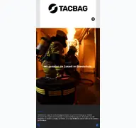 Kleine Seitenvorschau von tacbag.de