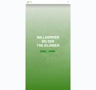 Kleine Seitenvorschau von tsg-ailingen.de