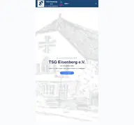 Kleine Seitenvorschau von tsg-eisenberg.de
