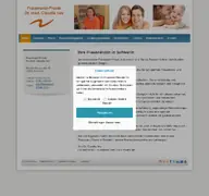 Kleine Seitenvorschau von frauenarzt-schwerin.de