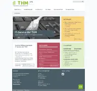 Kleine Seitenvorschau von idp.thm.de
