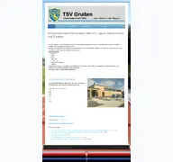 Kleine Seitenvorschau von tsvgruiten.de