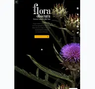 Kleine Seitenvorschau von flora-obscura.de