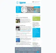 Kleine Seitenvorschau von ippnw.de