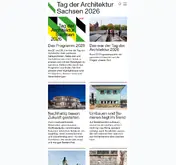 Kleine Seitenvorschau von tagderarchitektur-sachsen.de