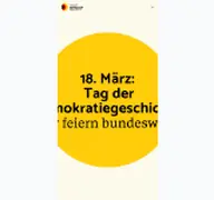 Kleine Seitenvorschau von tag-der-demokratie-geschichte.de