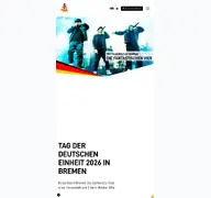 Kleine Seitenvorschau von tagderdeutscheneinheit.de