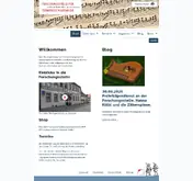 Kleine Seitenvorschau von volksmusik-forschung.de