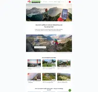 Kleine Seitenvorschau von tourenportal.at