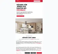 Kleine Seitenvorschau von kueche-co.de