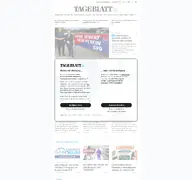 Kleine Seitenvorschau von tageblatt.de