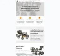 Kleine Seitenvorschau von fototechnik-gegen-cash.de