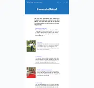 Kleine Seitenvorschau von vor-der-reha.de