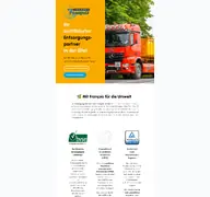 Kleine Seitenvorschau von francois-entsorgung.de