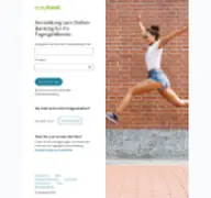 Kleine Seitenvorschau von tagesgeld.easybank.de