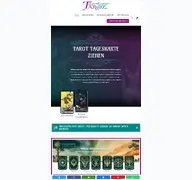 Kleine Seitenvorschau von tageskarte-tarot.de