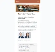 Kleine Seitenvorschau von median-kliniken.advowhistle.de