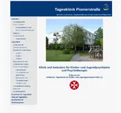 Kleine Seitenvorschau von tagesklinik-pionierstrasse.de