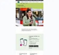 Kleine Seitenvorschau von handyticket.vrs.de