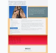 Kleine Seitenvorschau von frauenaerzte-am-muensterplatz.de