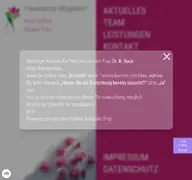 Kleine Seitenvorschau von frauenaerzte-moegeldorf.de