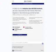 Kleine Seitenvorschau von ifowd.de