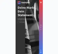 Kleine Seitenvorschau von tagteam.de