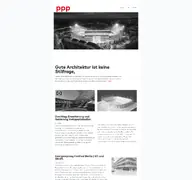 Kleine Seitenvorschau von ppp-architekten.de