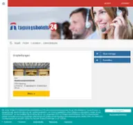 Kleine Seitenvorschau von tagungshotels24.de