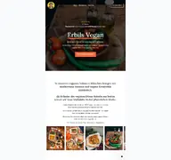 Kleine Seitenvorschau von erbils-vegan.de