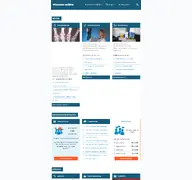 Kleine Seitenvorschau von rheuma-online.de