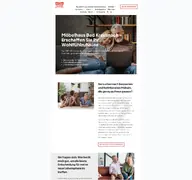 Kleine Seitenvorschau von mayer-moebel.de