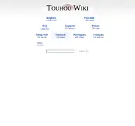 Kleine Seitenvorschau von touhouwiki.net