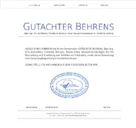 Kleine Seitenvorschau von frederick-behrens.de