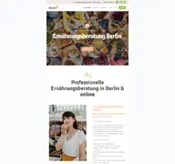 Kleine Seitenvorschau von ernaehrungsberatung-hirsch.de