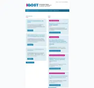 Kleine Seitenvorschau von igost.de