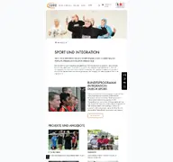 Kleine Seitenvorschau von integration.dosb.de
