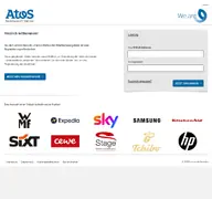 Kleine Seitenvorschau von atos.mitarbeiterangebote.de