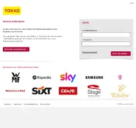 Kleine Seitenvorschau von takko.mitarbeiterangebote.de
