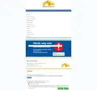 Kleine Seitenvorschau von aufdertenne.de