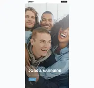 Kleine Seitenvorschau von onlystores.career.softgarden.de