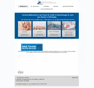 Kleine Seitenvorschau von praxis-drstecher.de