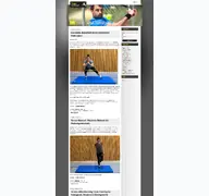 Kleine Seitenvorschau von tennistraining.de
