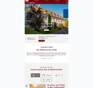Kleine Seitenvorschau von augustinerhotel.de