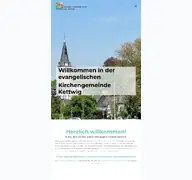 Kleine Seitenvorschau von ev-kirche-kettwig.de