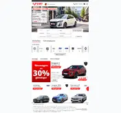 Kleine Seitenvorschau von autoland.de