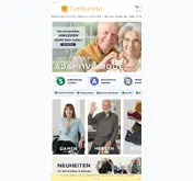 Kleine Seitenvorschau von tamonda.de